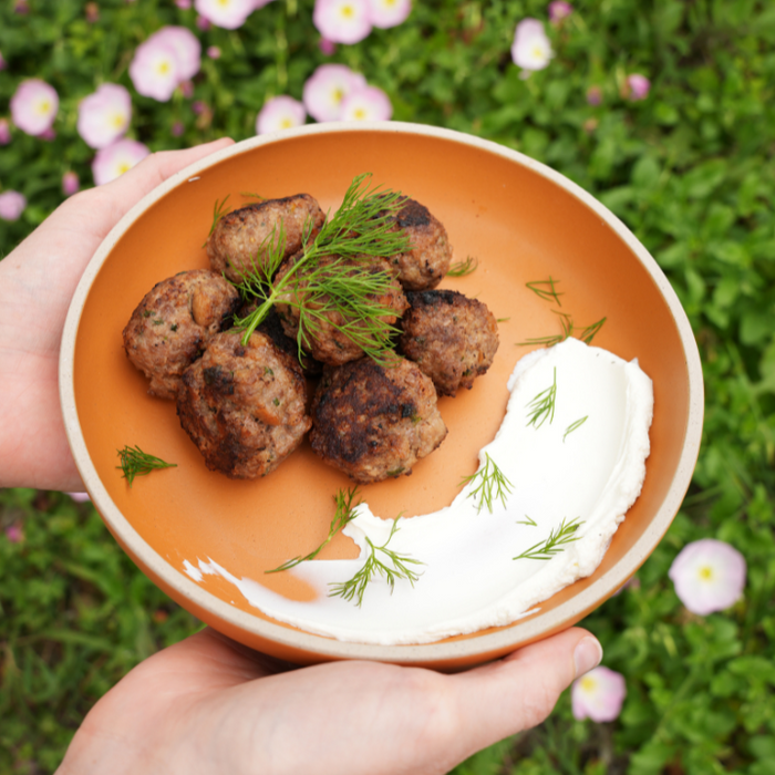 Keftedes ou boulettes de viande grecques