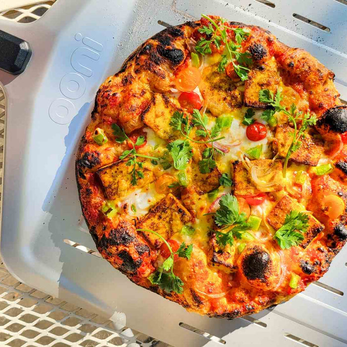 Pizza “Paneer Tikka”, d’inspiration indienne