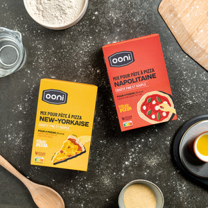 Jeu-concours : Remportez nos nouveaux mix pour pâte à pizza Ooni & une plaque à pizza Ooni