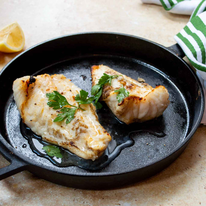 Filets de lotte cuits à la flamme faciles