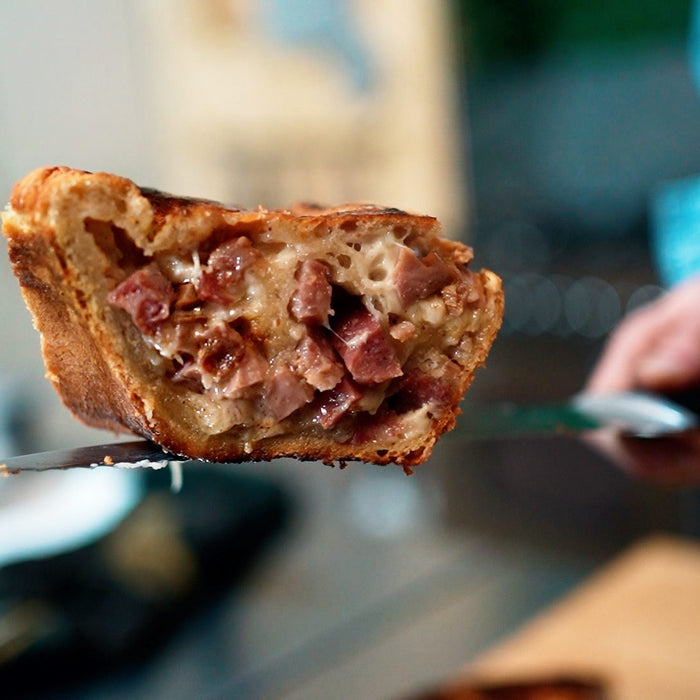 Casatiello napolitain (pain de Pâques italien farci)