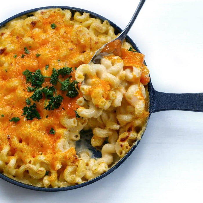 Mac et fromage cuits à la poêle