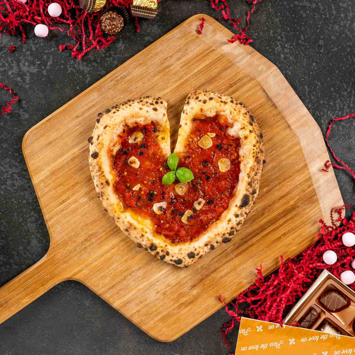 Pizza en cœur pour la Saint-Valentin