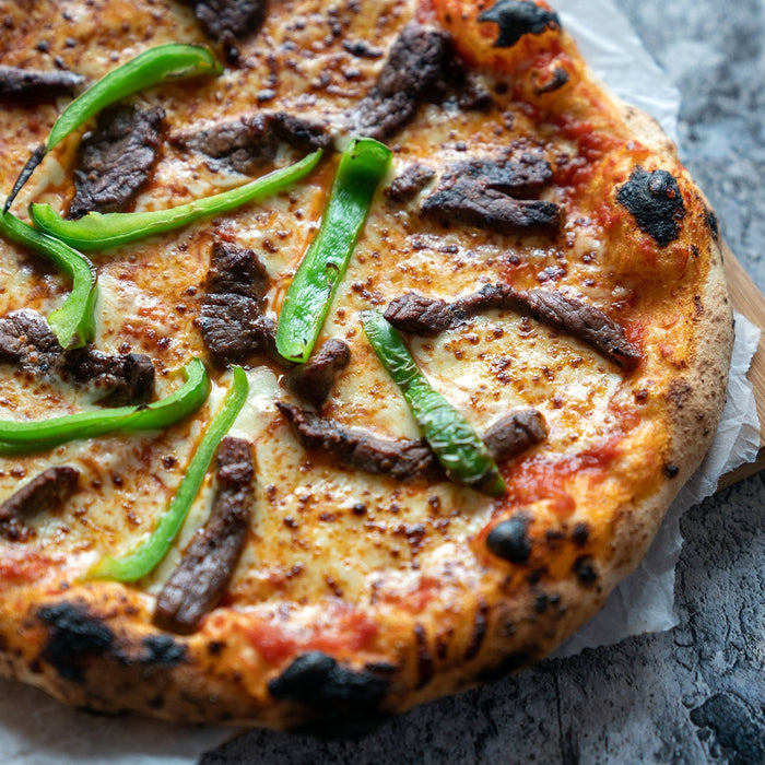 Recette de Pizza Philly Cheesesteak