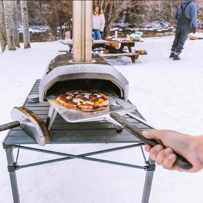 Longue Pelle pour tourner les pizzas + Balai à Four