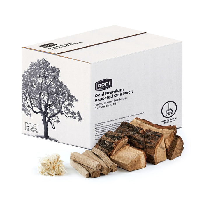 Pack d'assortiment de bois de chêne Ooni Premium - 1